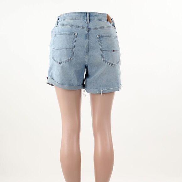 Tommy Jeans 4" Curvy Embroidered Shorts - Picture 3 of 5